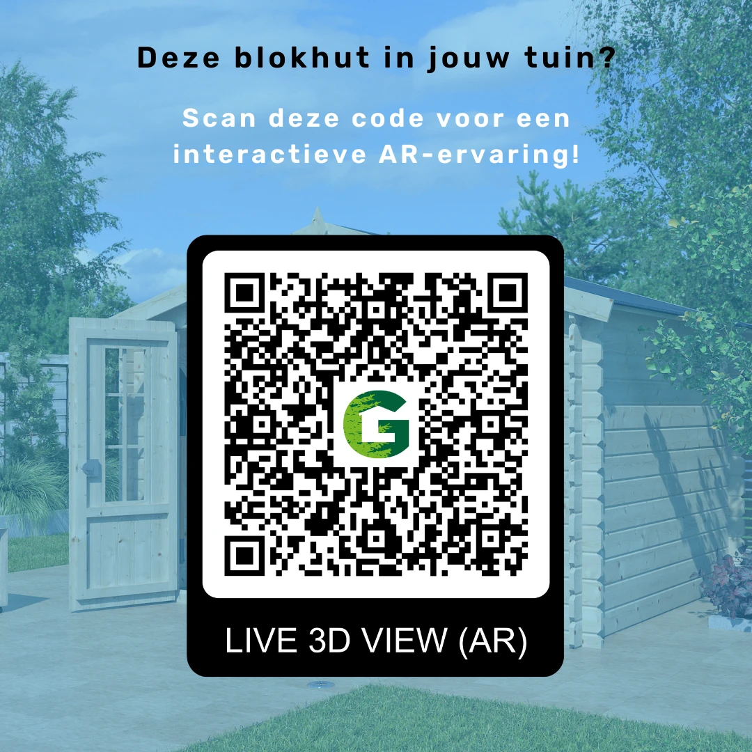 Woodlands Blokhut Hudson Geïmpregneerd 505 x 295 cm - Afbeelding 5